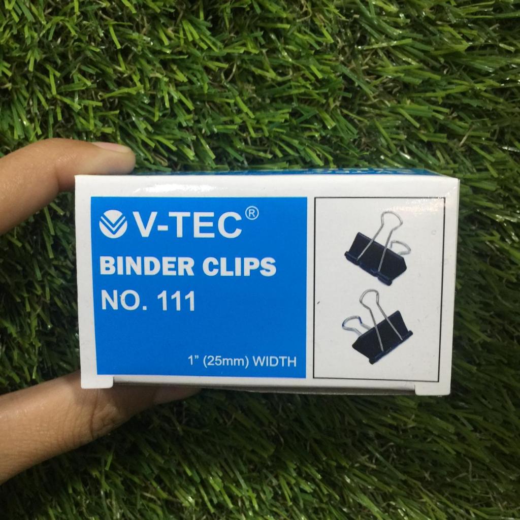 

VTEC BINDER CLIP NO. 111 / KLIP KERTAS / 12 PCS