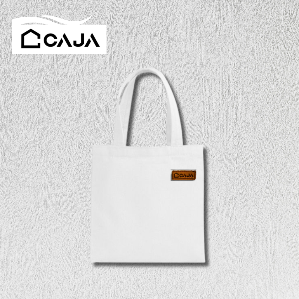 CAJA Tote Bag Polos Putih