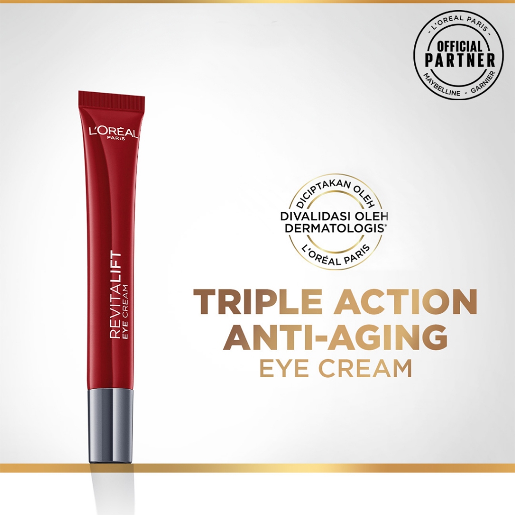 Loreal Mu Revitalift Triple Action Eye Cream