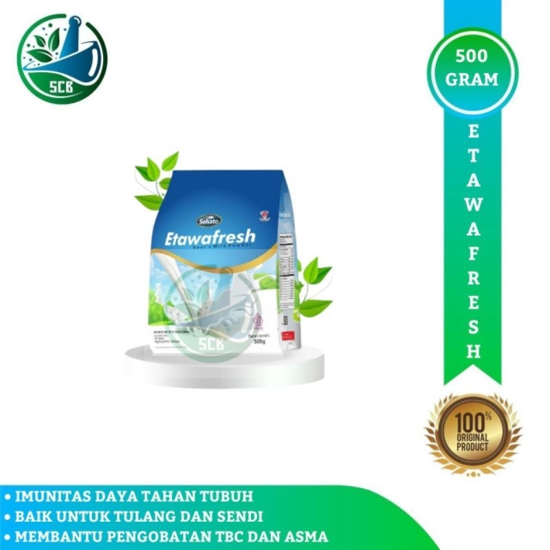 

Etawafresh Goat's Milk Powder 500gr / Sehato Etawa Fresh 500gr