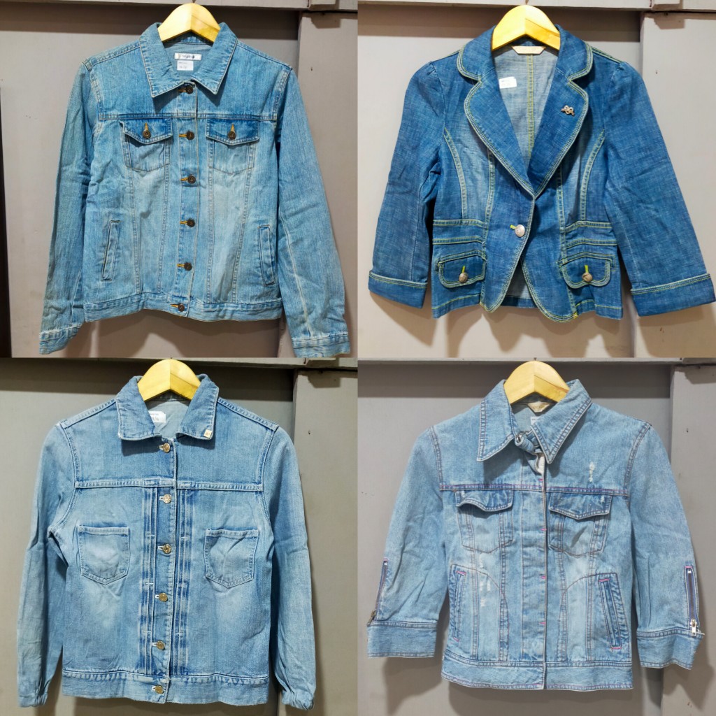 PRELOVED JAKET DENIM WANITA