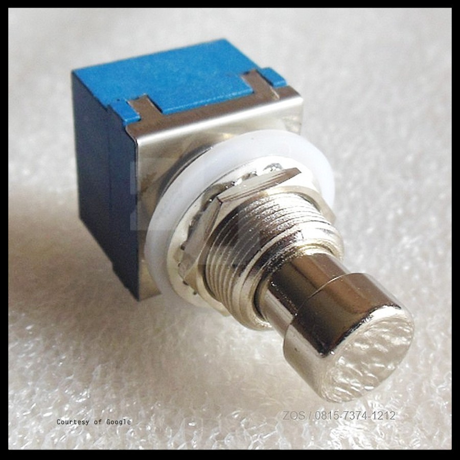 Switch Pedal Effects Foot Push 3PDT Blue