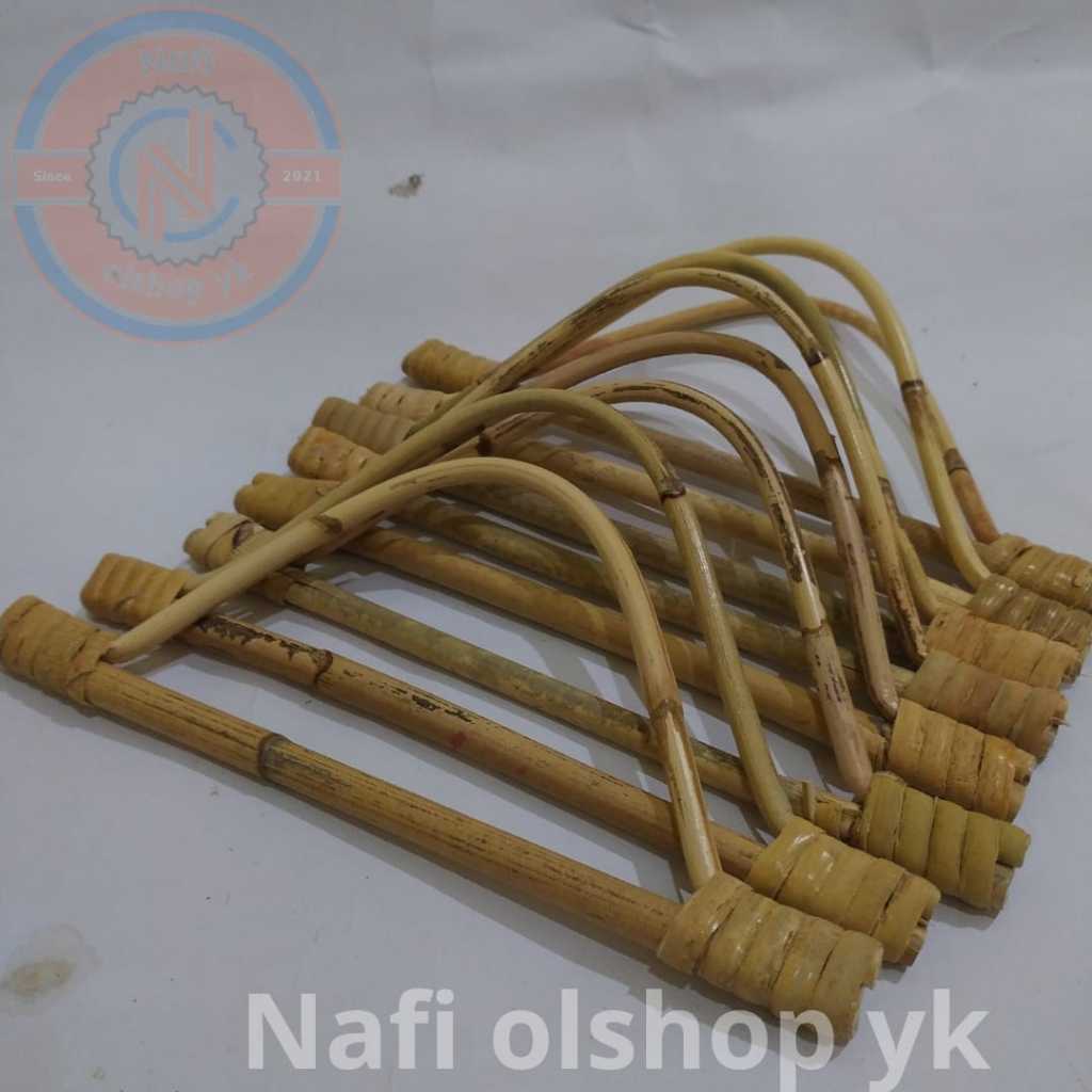 handle tas rotan  | pegangan tas rotan | gagang tas rotan bentuk busur
