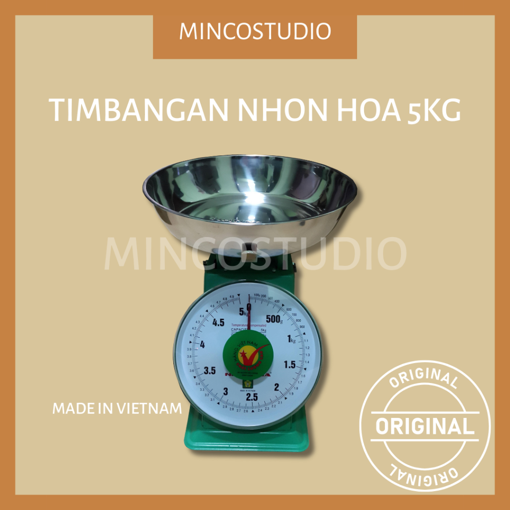 TIMBANGAN NHON HOA / TIMBANGAN JARUM / TIMBANGAN DUDUK / TIMBANGAN ANALOG 2KG 5KG