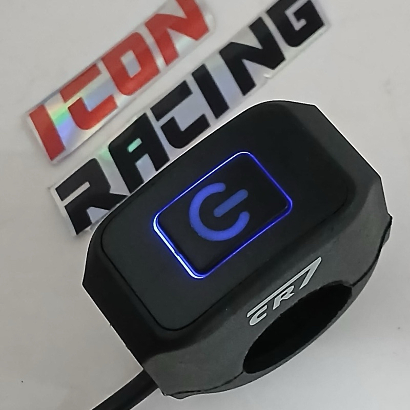 Saklar Tombol Stang On Off Indikator Led Universal Motor