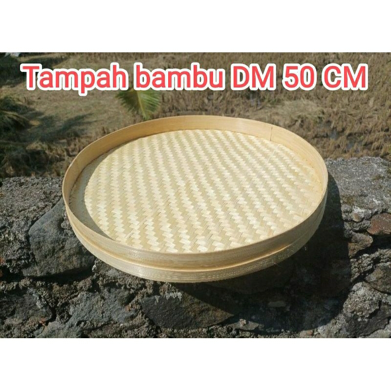 tampah bambu/tampah tumpeng/tampah bulat/tatakan tumpeng