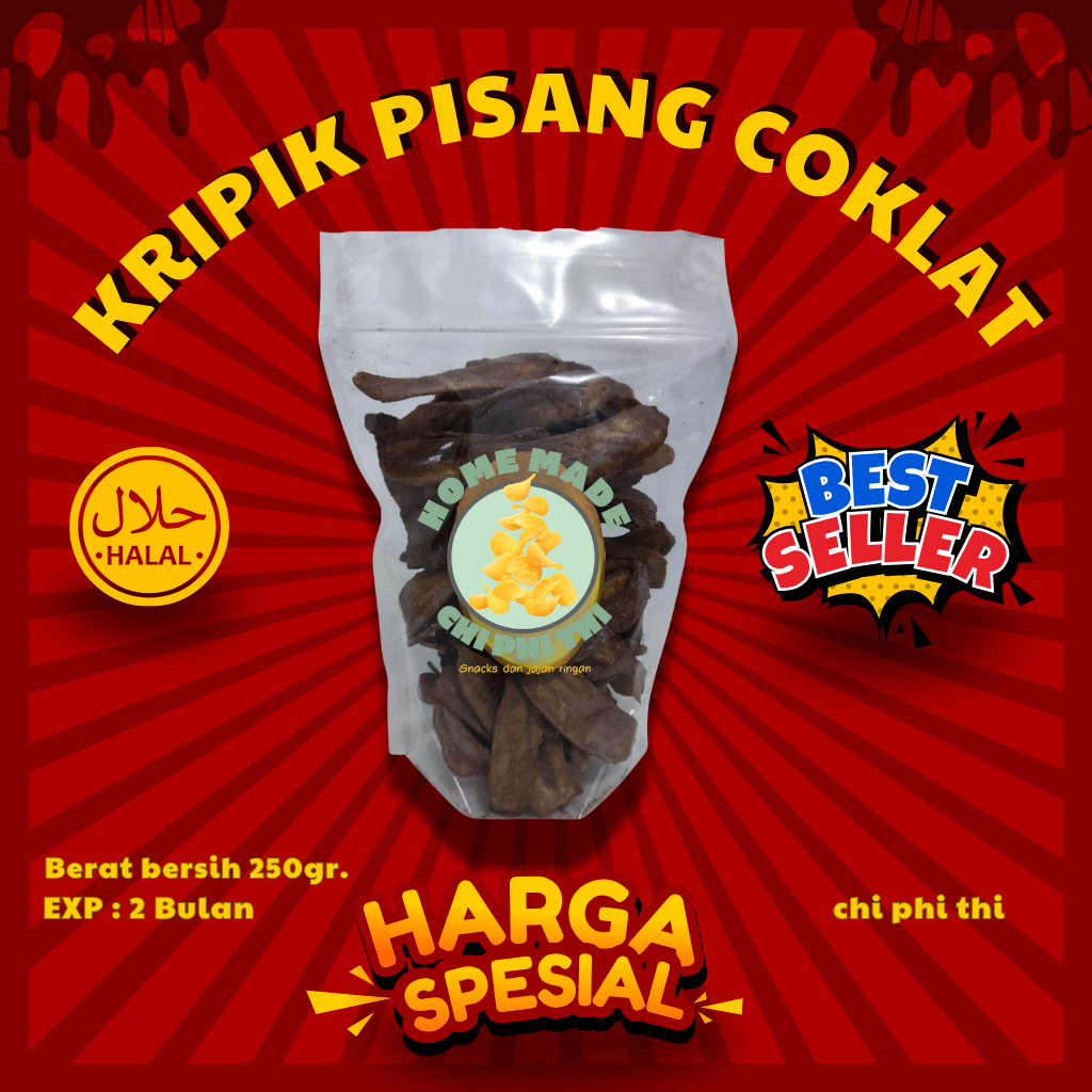 

PISCOK PISANG COKLATKHAS LAMPUNG LEMBUT PISANG KEPOK ASLI KHAS LAMPUNG LEZAT
