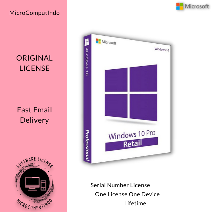 Windows 10 Pro - Aktivasi Original License