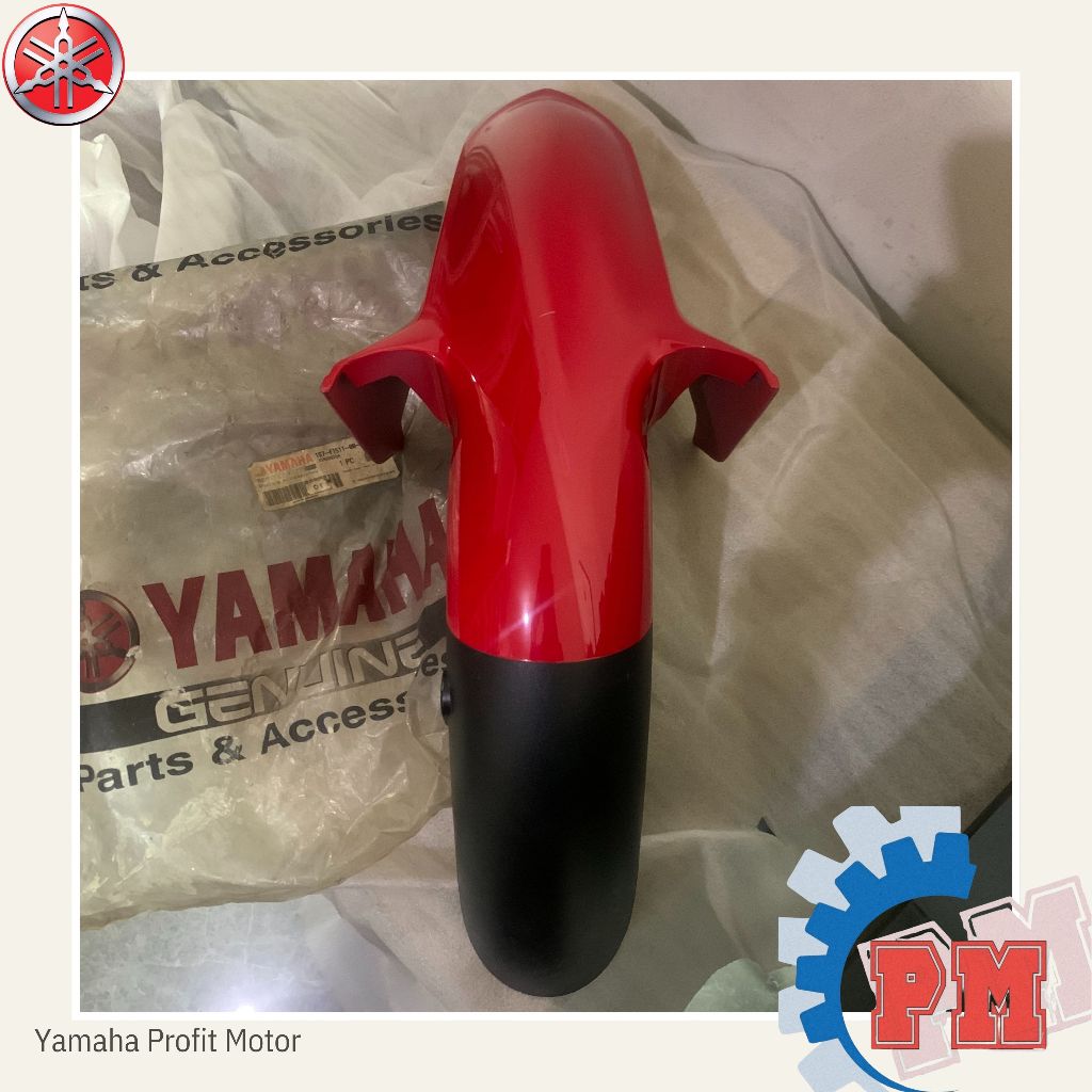 SPAKBOR DEPAN JUPITER MX LAMA MERAH CABE ASLI ORIGINAL YAMAHA 1S7-F1511-00-P1