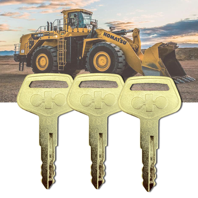Kunci Komatsu Master Key Komatsu 787 Kunci PC HD Dozer Grader Alat Berat Komatsu