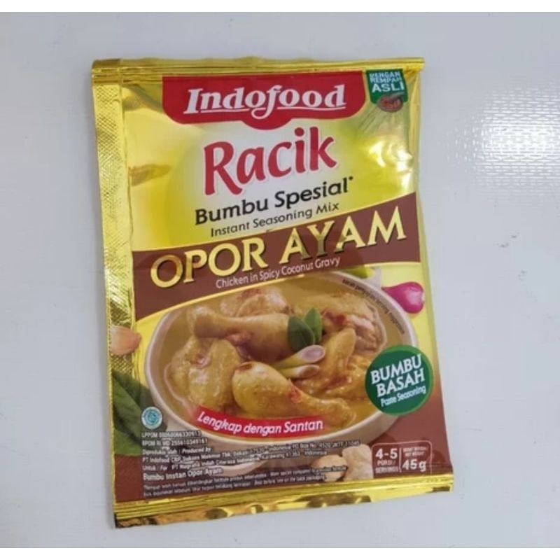 

Bumbu Racik Opor Ayam 45 gr