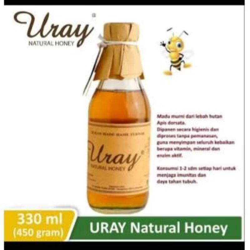 

Madu uray natural honey 330ml