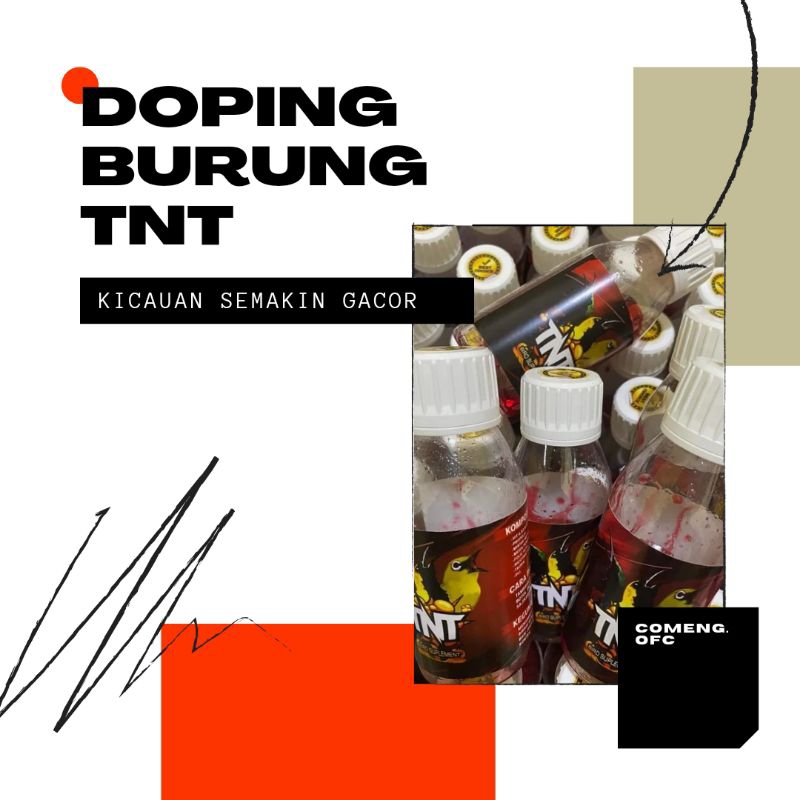 Suplemen DOPING TNT burung kicau