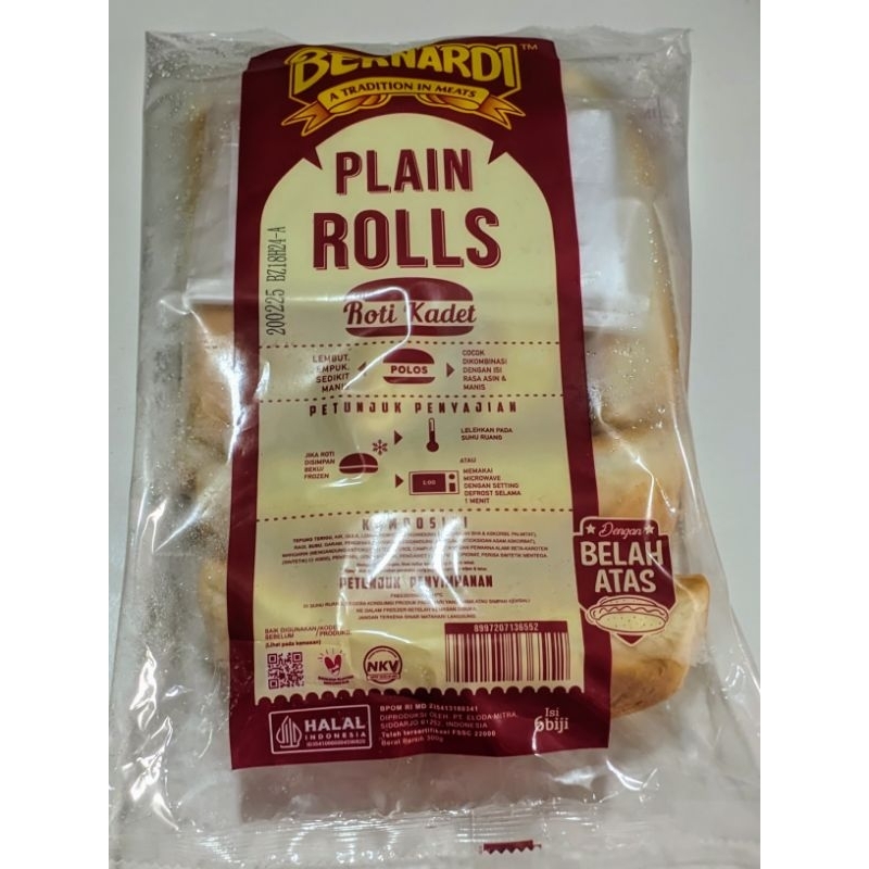 

ROTI HOTDOG BERNARDI ISI 6 BIJI 300GRAM