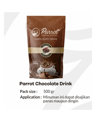 

PARROT CHOCO DRINK Minuman Cokelat Bubuk Dark