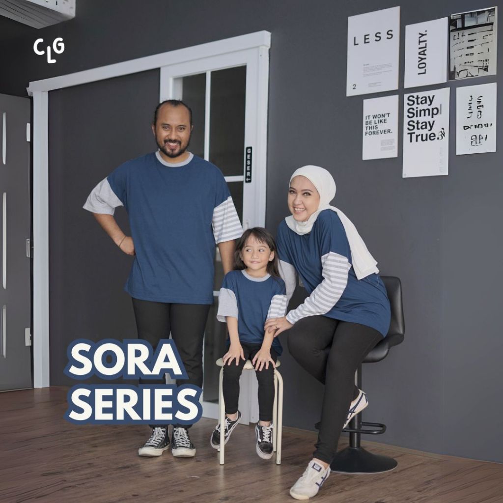 Celoteh little goods - Sora family set - Set keluarga