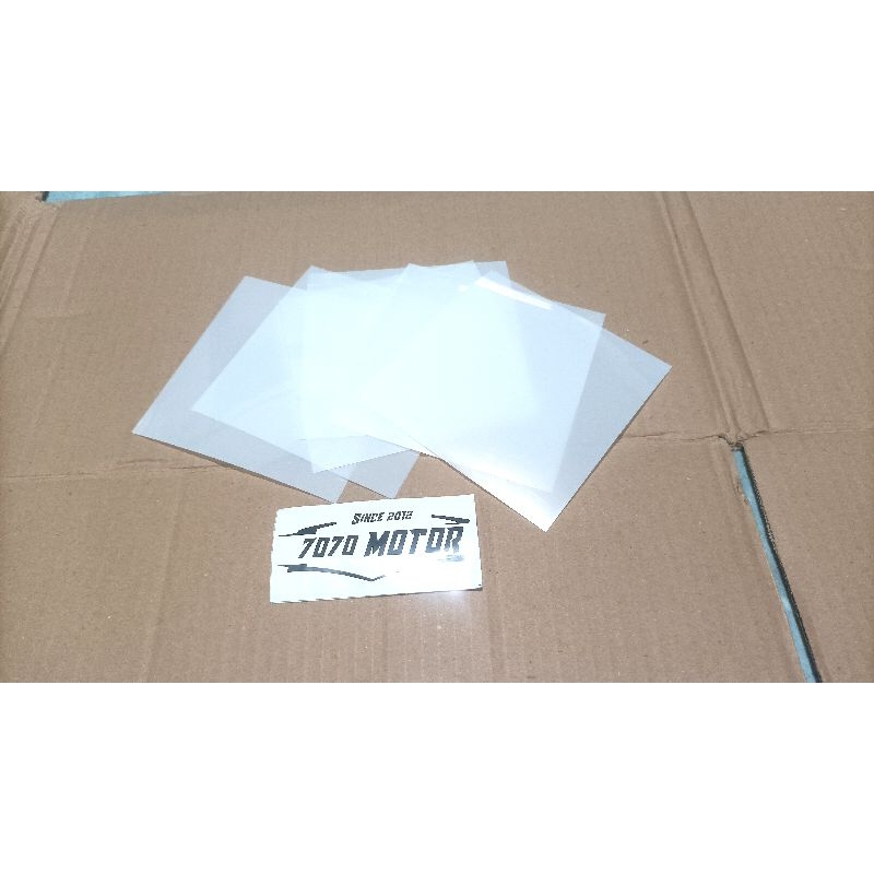 mika putih susu mika bias pembias perata cahaya speedometer universal