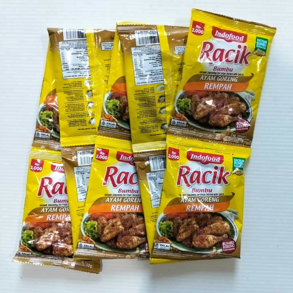 

Indofood Bumbu Racik Ayam Goreng Rempah 30g