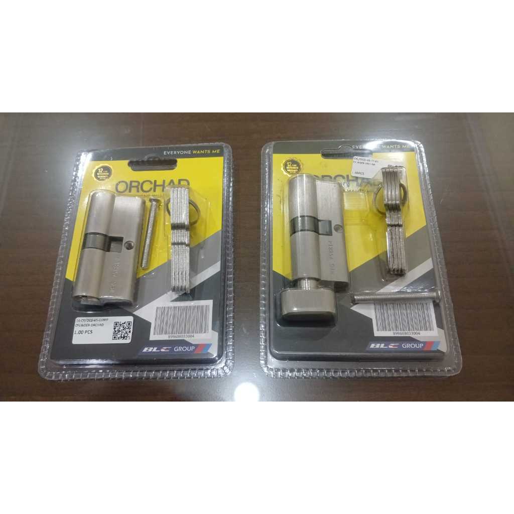ORCHAD CYLINDER KNOB Silinder Kunci Pintu 65 mm x 32 mm ORCHAD SILINDER KUNCI KUNCI PINTU PUTAR 65MM