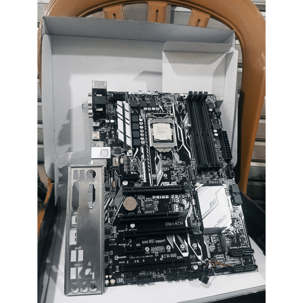 MOTHERBOARD ASUS PRIME Z270-K SOCKET LGA 1151 DDR 4 + CORE I3 7100
