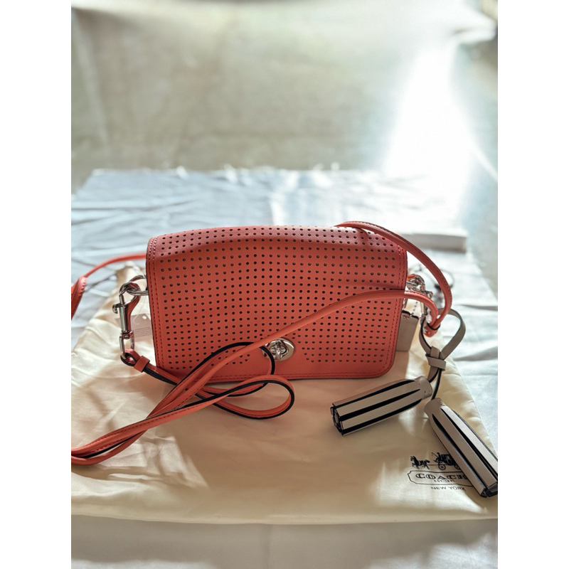 [100% AUTHENTIC] Coach Legacy Perforated Penelope Shoulder Bag Tas Selempang Wanita