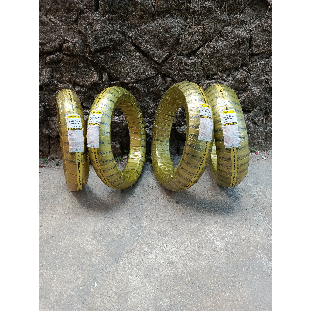 Ban Motor Dunlop Sportmax GPR300 Ukur 110/70, 120/70, 140/70, 150/60, dan 160/60 Ring 17 Tubeless