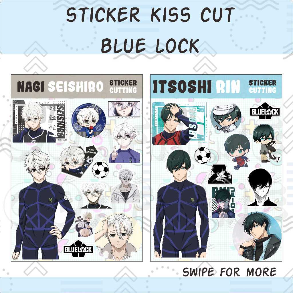 STICKER ANIME BLUE LOCK