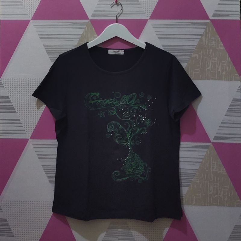 KAOS WANITA CROCODILE LADIES