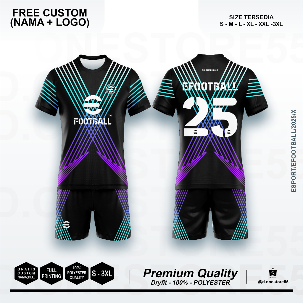 JERSEY EFOOTBALL X 2025 EDITION DRY FIT