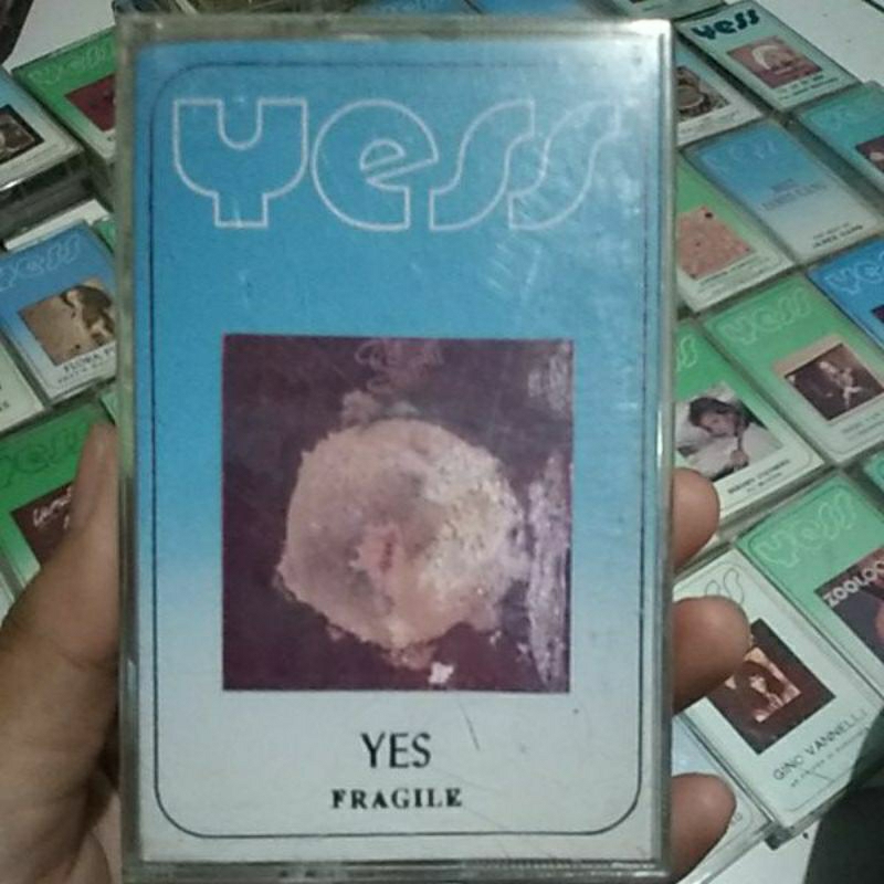 YESS - YES FRAGILE. KASET PITA ORIGINAL