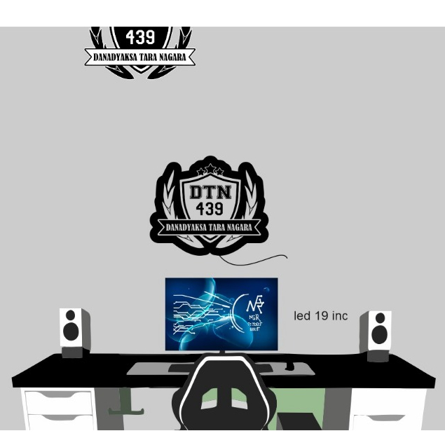 PAKET COVER RGB SYNC CUSTOM LOGO PC GAMING