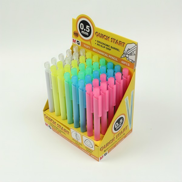

TBMO M&G TRIANGLE MECHANICAL PENCIL NON-SLIP GRIP HB 0.5 - 10003919/AMPY1371
