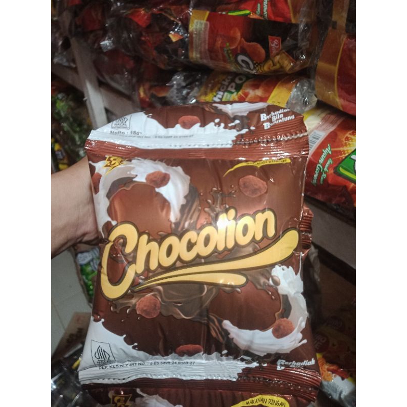 

Chocolion Snack Makanan Ringan Rasa Cokelat 10Pcs