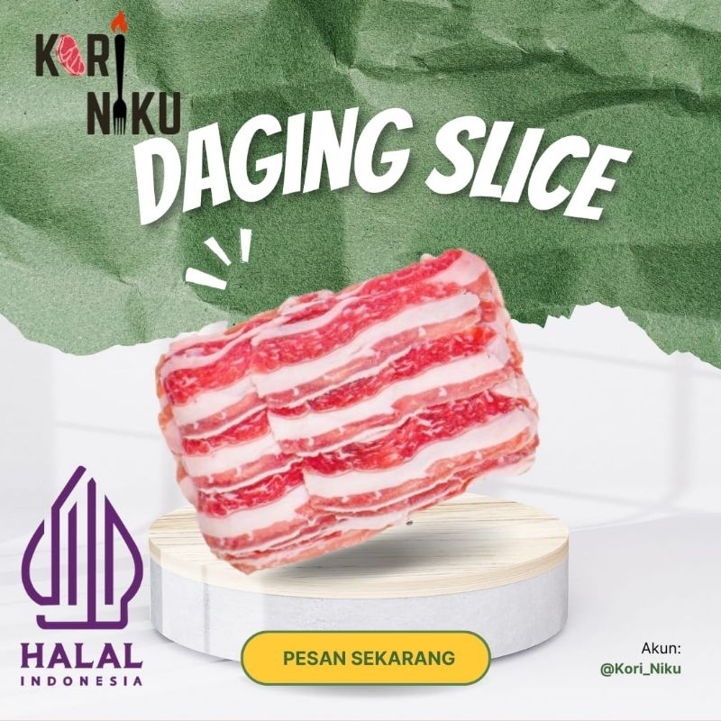 

Daging Slice 500 Gram