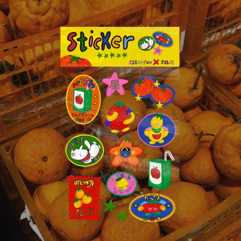 

[Kalerfuu x Jale.mp3] Fresh Juice Sticker