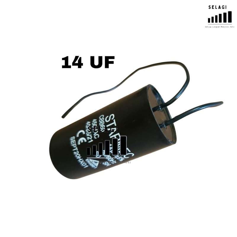 Kapasitor mesin cuci polytron 1 tabung cbb60 14uf kapasitor mesin cuci 1 tabung polytron cbb60 14uf 