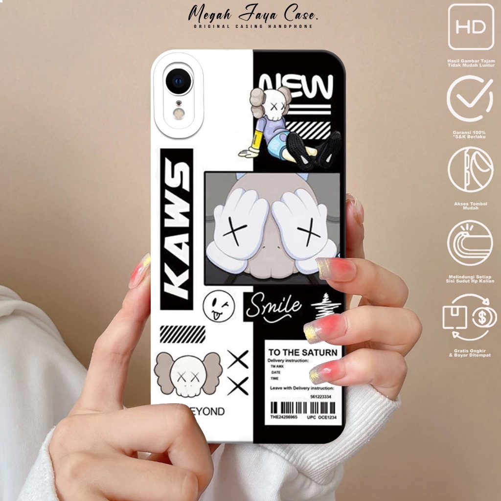 Case Iphone XR - Casing Hp Iphone XR Motif AES - Silikon Hp Iphone XR - Cover Hp - Kesing Hp Iphone 