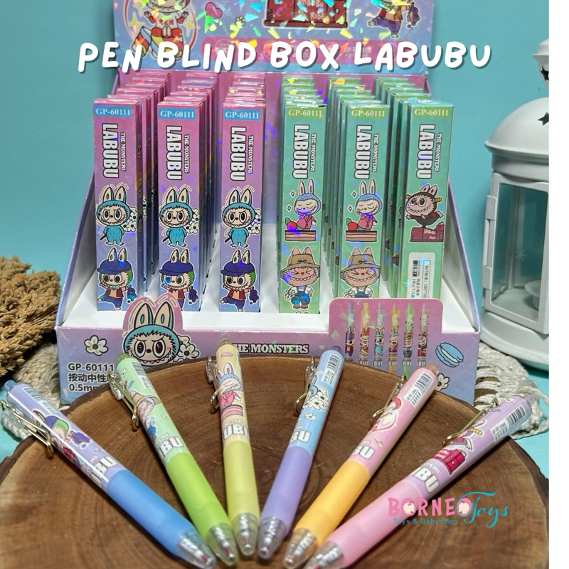 

PULPEN LABUBU BLIND BOX/PEN BB LABUBU/PEN LABUBU KOTAK/PEN GEL TINTA HITAM LABUBU KOTAK HARGA SATUAN