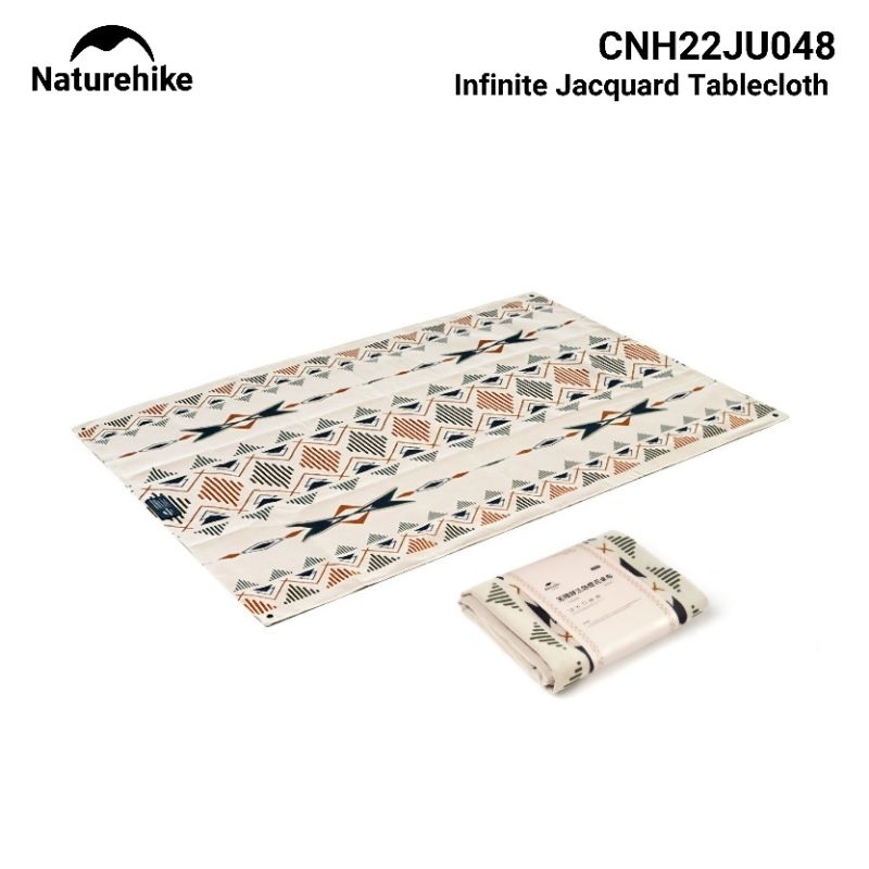 MATRAS TIKAR KARPET TAPLAK MEJA SERBAGUNA NATUREHIKE CNH22JU048 UNLIMITED SPLICE INFINITE JACQUARD T