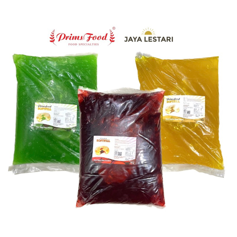 

Prims Food Softfill Excellent Selai Buah (5kg) (4 Varian Rasa)