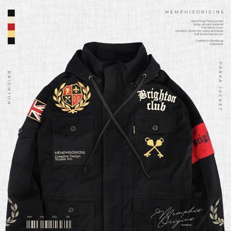 Memphisorigins Parka Brighton BNWT Size M