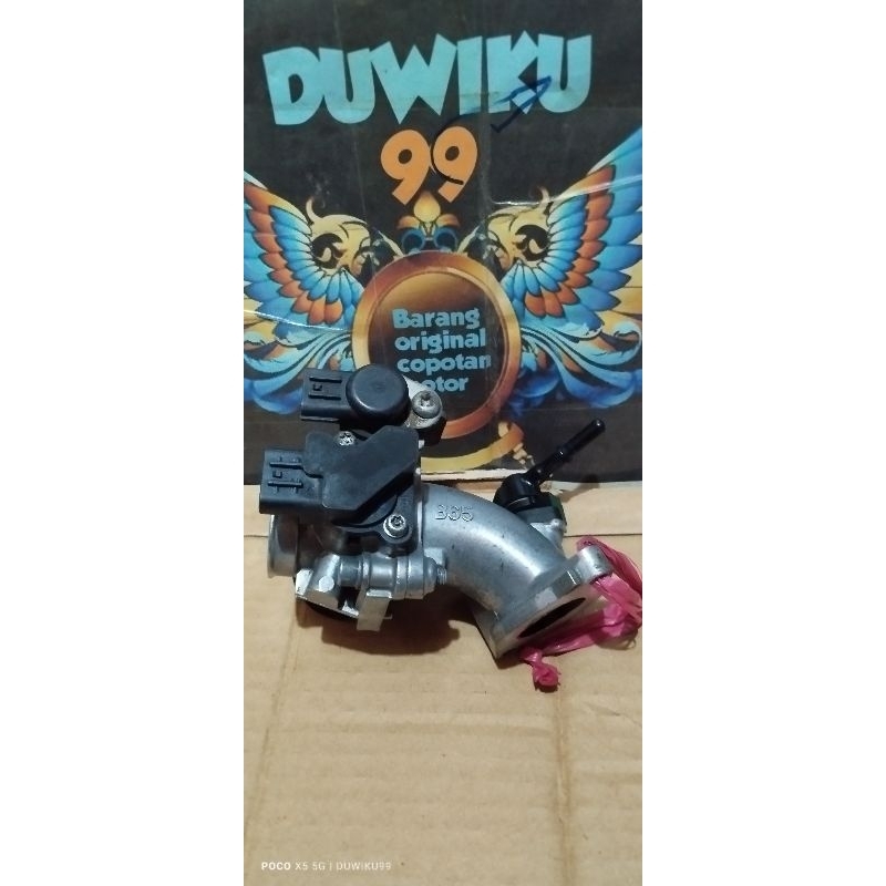 THROTTLE BODY aerox 155 TB injektor lexi 125 kode B65 original copotan motor