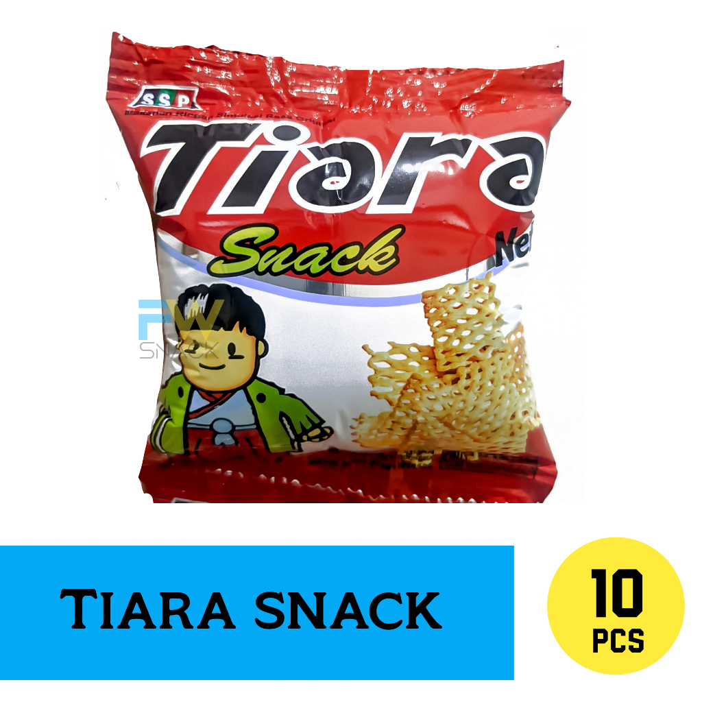 

Tiara snack jajanan jadul renceng isi 10