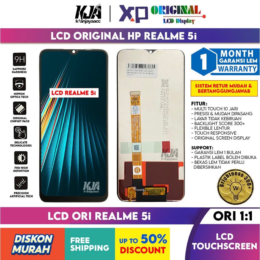❤️ LCD Original ❤️ Realme 5i / RMX2030, RMX2032 LCD Touchscreen Hp ORI