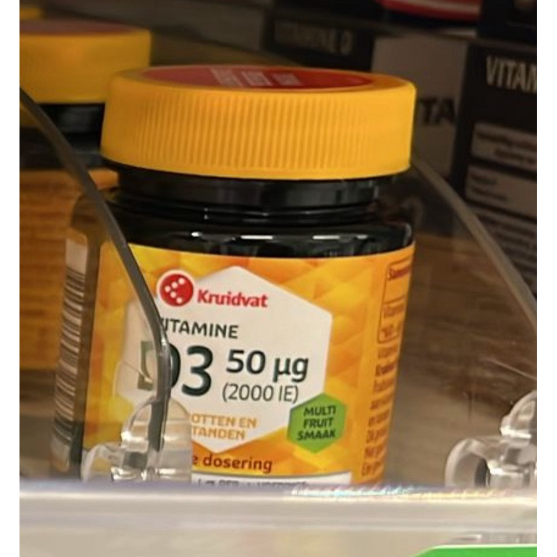 Kruidvat Vitamin D 50mcg