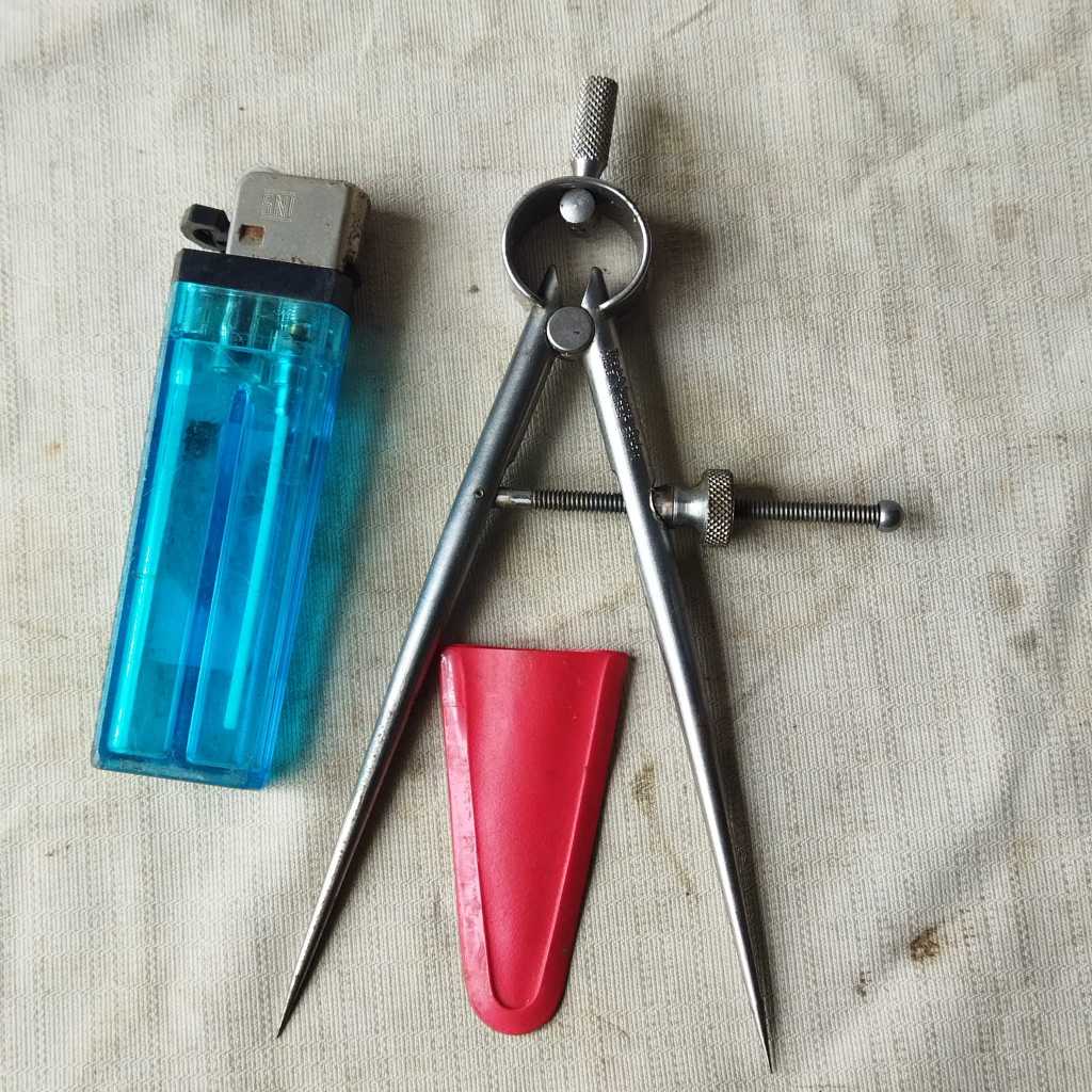 

Vintage NOS L.S. Starrett Co Jangka Gambar made in Great Britain