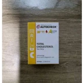 Auto Check Cholestrol 10 Strip/Strip Auto Check Kholestrol