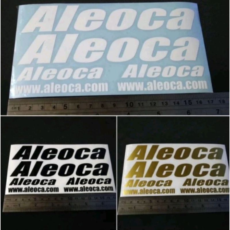 Cutting stiker sepeda Aleoca 1 Set Sesuai gambar