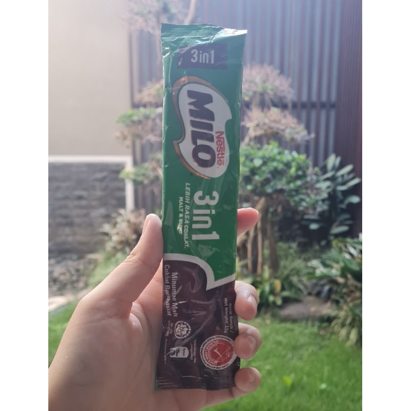 

NESTLE MILO 3in1 Activ - Go Bubuk Malt Coklat Malaysia (Sachet) 33gram