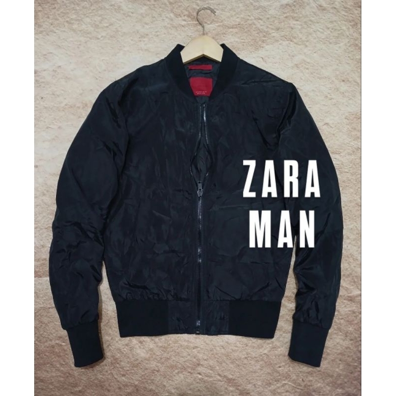 jaket bomber pria ZARA MAN condisi like new best seller bekas/second/preloved